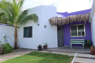 Image de Cozy Mexican bungalow by the beach - Playa del Niño