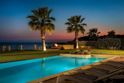 Image de Astounding Seafront Kefalonia Villa | 3 Bedrooms | Villa Alegria | Private Pool & Amazing Sea Views | Minies