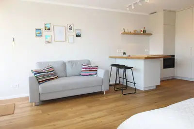 Image de One-room apartment in a beachfront location, complete renovation in winter 23/24