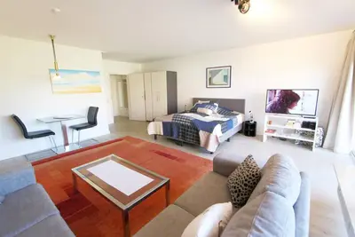 Image de Large one-room apartment on the ground floor with a beautiful garden