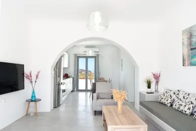 Villa 'Therme Athena' avec vue sur mer, Wi-Fi et climatisation