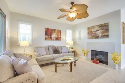 Image de 2 Mi to Empire Polo Club: Indio Home w/ Fireplace!