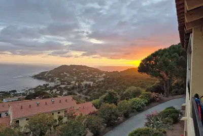 Appartement avec vue imprenable sur la mer