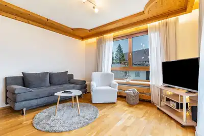Image de Appartement 'Ferienwohnung Schwarzwald' avec vue sur les montagnes, terrasse partagée et Wi-Fi
