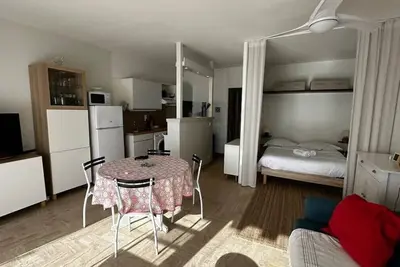 Image de C037 Nice studio with garden/parking - Near beach