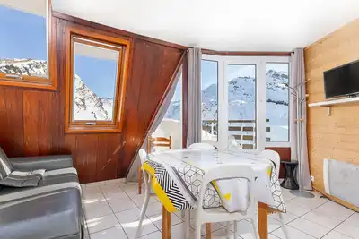 Image de Charmant duplex 7 pers avec cheminée et balcon sud
