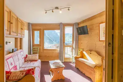 Image de Studio charmant pour 4 à Avoriaz, balcon Sud-Est