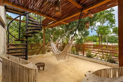 Image de Villa Tulum, Cenote w/pool, 3br-3ba/Ac amazing sunset view!