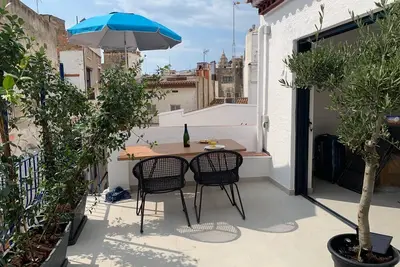 Image de Penthouse attico centre sitges avec 3 terrasses, au calme, à 1’ de la plage!