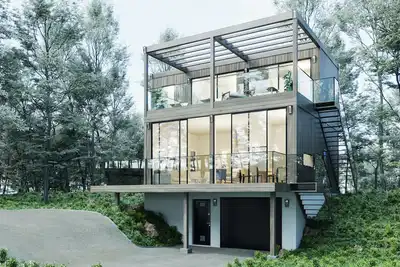 Image de Chalet ultra modern Ski Out à Saint-Donat