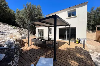 Image de Belle maison à 2, 5km du port de Bonifacio avec piscine privée