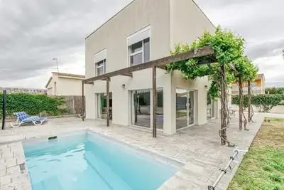 Image de Maison de vacances 'Sant Pere' avec piscine privée, terrasse privée et Wi-Fi