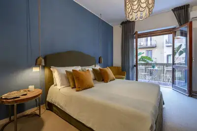 Image de Appartement 'House Putignani 181' avec terrasse privée, Wi-Fi et climatisation