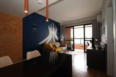 Image de Flat Reformado com Serviço de Hotel