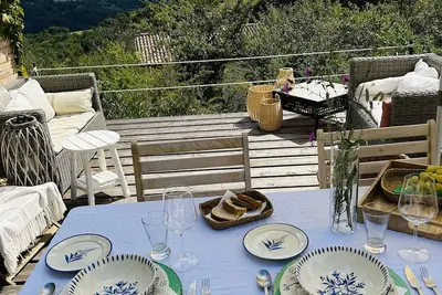 Image de nature, art and gastronomy. Italian countryside hills