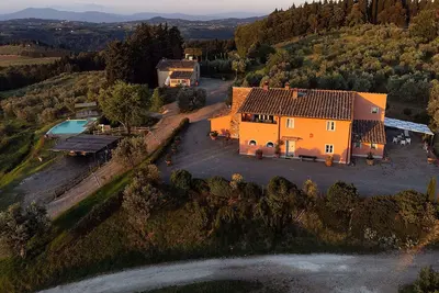 Image de Maison de vacances privée avec Wifi, climatisation, piscine privée, Tv, patio, vue panoramique