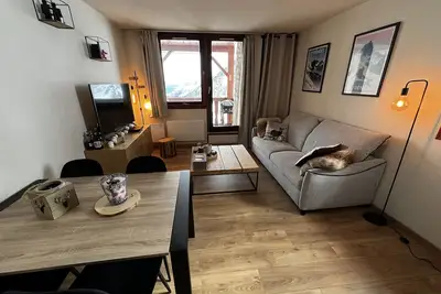 Image de Appartement 6 personnes, 1 chambre avec vue sur les pistes de Lamongie.