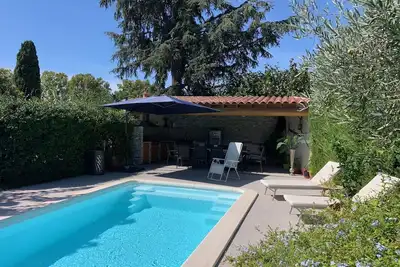 Image de Maison  entre Mer et Terres Provençales avec Pull house-piscine-jardin arboré