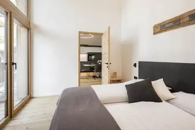 Image de Appartement 'Bachmannhof Ringelblume' avec vue sur les montagnes, piscine partagée et Wi-Fi