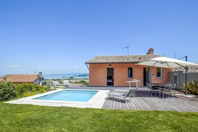 Image de Belle maison à Montebuono avec WiFi