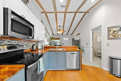 Updated home with heated pool close to many beaches!