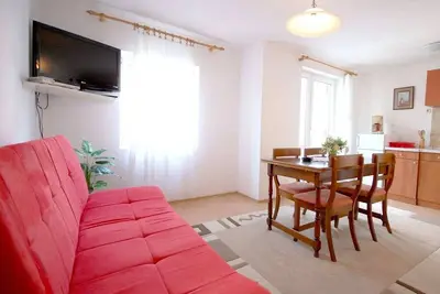 Image de Appartement d'une chambre avec le balcon Njivice, Krk (A-21773-a)