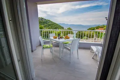 Image de Appartement d'une chambre prés de la plage Baie Osobjava, Peljesac (A-21927-b)