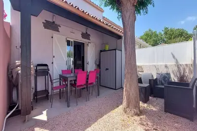 Image de Jolie villa T4 avec clim piscine Rochelongue Cap d'Agde