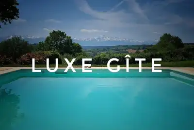 Image de Gite De Luxe avec Piscine PRIVÉE, vue Imprenable sur les Pyrénées, grand jardin