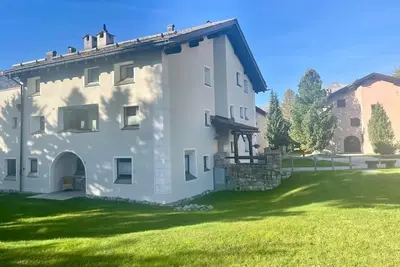 Image de Appartement de vacances Sils im Engadin / Segl pour 1 - 6 personnes avec 3 chambres à coucher - Appa