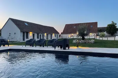 Image de Domaine, Vacances, Mariage, Séminaire, Anniv 15 Ch 14 Sdbs, Piscine