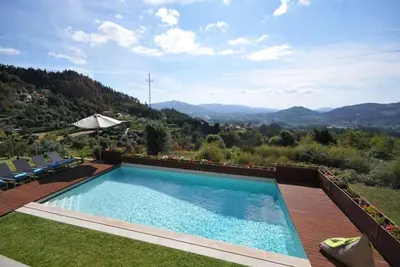 Image de Superb Ponte de Lima Villa | 4 Bedrooms | Villa Arrincao | Sauna | Stunning Valley Views