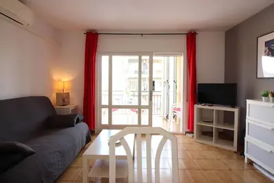 Image de Appartement agréable à 300m de la plage avec climatisation et parking - Santa Margarita, Roses