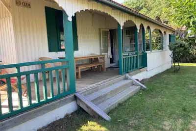 Image de Maison de Charme pour 6 à Biscarrosse-Plage, Proche Centre, Jardin, Bbq, Non-Fumeur, Animaux Non Admis