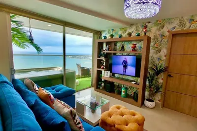 Image de Maravilloso Apartamento con Jacuzzi Frente al Mar, Piso 35