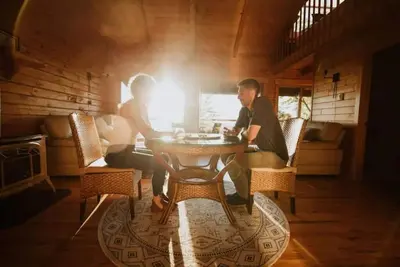 Image de Cozy Bunker Hill Cabin @ Highest Elevation in Cty
