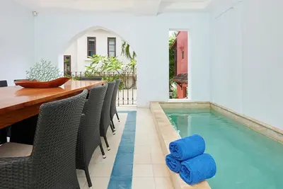 Las Catalinas 3br house w| pool & rooftop terrace: Casa Cazenovia