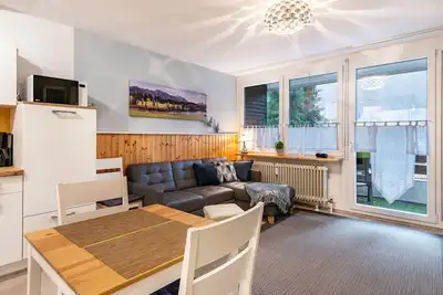 Image de Studio 'Ferienwohnung mit Charme Ii' avec terrasse privée, balcon et Wi-Fi