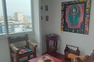Image de Departamento en el Centro de Miraflores con Vista al mar y Terraza Privada