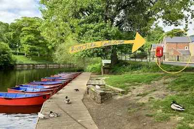 Image de Riverside Cottage Morpeth town centre riverside location, off street car parking