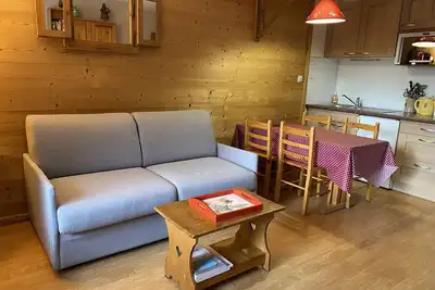 Image de Appartement skis aux pieds 4 pers avec terrasse ensoleillée - L'Alpe d'Huez