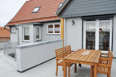 Image de holiday home on Mühlenberg in Westerhausen with garage on the edge of the Harz