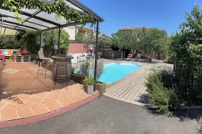 Image de « Un havre de paix », villa avec piscine à 3km des plages- 8 couchages La Garde