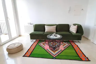 Nouveau: Maison avec vue sur la mer à 2 min à pied de la plage.