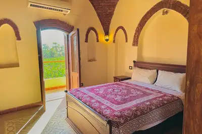 Image de Nubian-style One-Bedroom Apartment! A walk from the Nile and the public ferry
