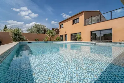 Image de Villa Nina avec vue sur la montagne, Wi-Fi et climatisation