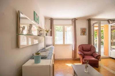 Maison de vacances 'Isula Paradise' avec vue montagne, terrasse privée