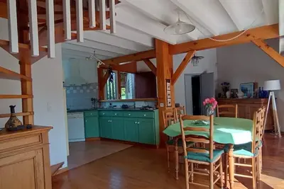 Image de Maison au calme 3 chambres avec piscine àCapbreton proche centre ville