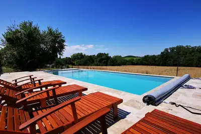 Image de Les jardins de Roquevidal. Maison calme en campagne, idéale pour famille/amis.