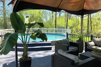 Image de Amazing ranch located in Henrietta, pool and king size master bed.